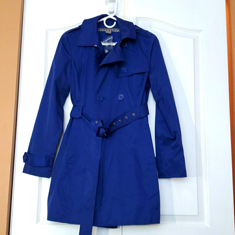 Kenneth Cole - Blue Rain Coat